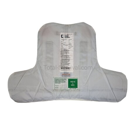 Mehler Vario System Protective Body Armour Insert Achter, kevlar HG1A+KR1