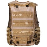 British Tactical load carrying vest, Molle, DPM desert