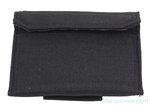 ID wallet / beurs, nylon zwart