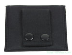 ID wallet nylon, black