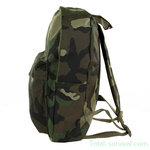 Fosco kids backpack woodland camo