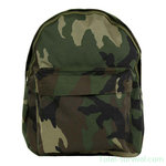 Fosco kids backpack woodland camo