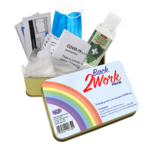 BCB Back to work kit (mondmasker/handgel/handschoenen/doekjes/thermometer)