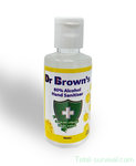Dr. Brown's Desinfecterende handgel 50ml, 80% alcohol, lemon
