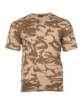Mil-tec tactical T-Shirt, korte mouw, desert DPM