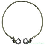 MFH Expander, 100 cm, OD green, snap lock, 8 mm