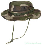 MFH US GI Bush Hat, chin strap, GI Boonie, Rip Stop, CCE camo