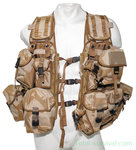 Britse Tactical load carrying vest, Molle, Full kit, DPM desert