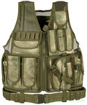 MFH Tactical vest USMC met koppelriem en tassen, HDT Foliage green