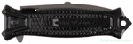 Fox outdoor Snake klapmes met easy grip handvat, zwart