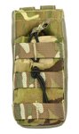 Sac de chargeur simple Osprey MK4 de l'armée britannique SA-80 ouvert, Molle, MTP multicam