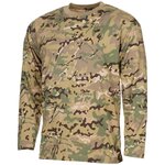 MFH US Longsleeve shirt, classic army, MTP Operation-camo
