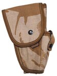 Britse pistool holster Molle, rechts, Desert DPM