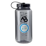AB veldfles transparant 1000ml, grote opening, BPA vrij