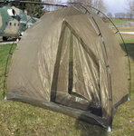 Tente moustiquaire de l'armée britannique grande, vert olive