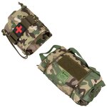 MFH Tactical First Aid Pouch, IFAK, MTP Operation camo