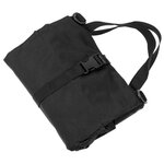 MFH Bushcraft utility bag rollable, 5 compartments, black