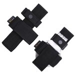 101 Inc LIPS porte-menottes Cordura DP230, noir, avec passants de ceinture