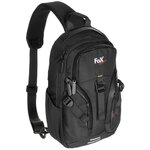Fox outdoor One strap rugzak / sling bag 7l, zwart