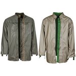 KPU Gore-tex laminaat liner jas voor parka/smock, waterwerend en ademend, legergroen