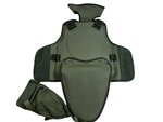 French Riot Gear torso / crotch protectors hardshell level 2 BS7971-4:2001, front + toque