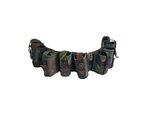 KL landmacht Bandelier riem voor 10x 40mm granaat, opdeelbaar naar 2x5, DPM camo