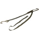 Swedish army tension strap 1.7M with metal tensioners, OD green