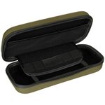 MFH hardshell case large met velcro strips, legergroen