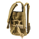 101 Inc Molle Radio Pouch, LQ16013, coyote tan