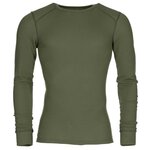 Odlo thermische longsleeve onderhemd, unisex, Midlayer, olijfgroen