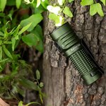 Olight Baton Turbo OD Green compacte verstraler LED zaklamp IPX8, Oplaadbaar 1100mAh