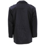 Parka imperméable néerlandais VT avec doublure intérieure amovible, bleu marine