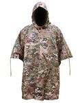 Kombat tactical Recon Poncho, PE 350 Gramm, BTP Multicam