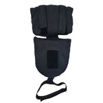 Mehler Vario System KR2 body armour bovenarm protector met inserts 2-delig, zwart