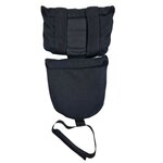 Mehler Vario System KR2 body armour bovenarm protector met inserts 2-delig, zwart