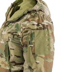 AB Softshell thermal jacket ECW Level 7, windproof and water-repellent, Multicam