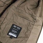 AB Softshell thermal jacket ECW Level 7, windproof and water-repellent, RAL 7013