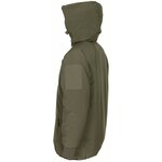 MFH Softie thermal jacket, reversible, windproof and water-repellent, ranger green / black