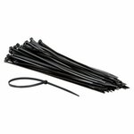 AB tyraps / cable ties 100 x 2,5 mm UV resistant, 100 pieces, Black