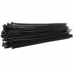 AB tyraps / cable ties 100 x 2,5 mm UV resistant, 100 pieces, Black