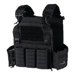 101 Inc QR plate carrier vest lasercut Molle, rapid release, zwart