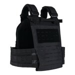 101 Inc QR plate carrier vest lasercut Molle, rapid release, black