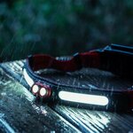 Nebo Curvbeam 600 Flex LED headlamp IPX4, rechargeable