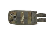 Sac de chargeur simple Osprey MK4 de l'armée britannique SA-80 ouvert, Molle, MTP multicam