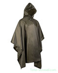 Fostex Poncho, Rip Stop, OD green, PE 320 Gram, 150 x 220 cm