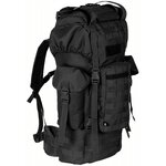 MFH Bundeswehr Molle Combat-rugzak, 65l, aluminium frame, zwart