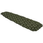 Highlander NAP-PAK inflatable sleeping mat, OD green