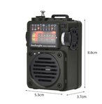 HanRongDa HRD-700 multiband world radio AM/FM/SW/MW with BL-5C battery pack
