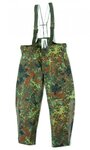 Pantalon de pluie Bundeswehr, laminé 3 couches, Flecktarn