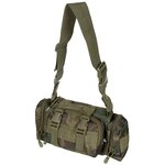 MFH Taktische Hüfttasche /  Umhängetasche, Woodland camo